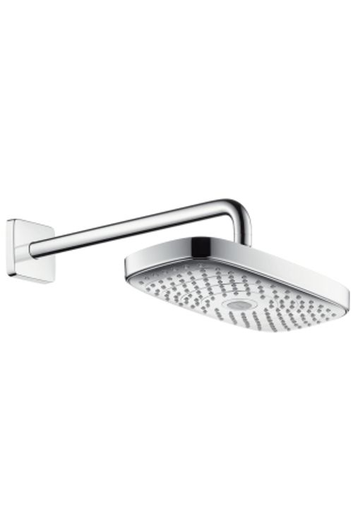 Hansgrohe-HG-Kopfbrause-Raindance-Select-E-300-2jet-300mmx160mm-m-Brausearm-390mm-chrom-27385000 gallery number 1